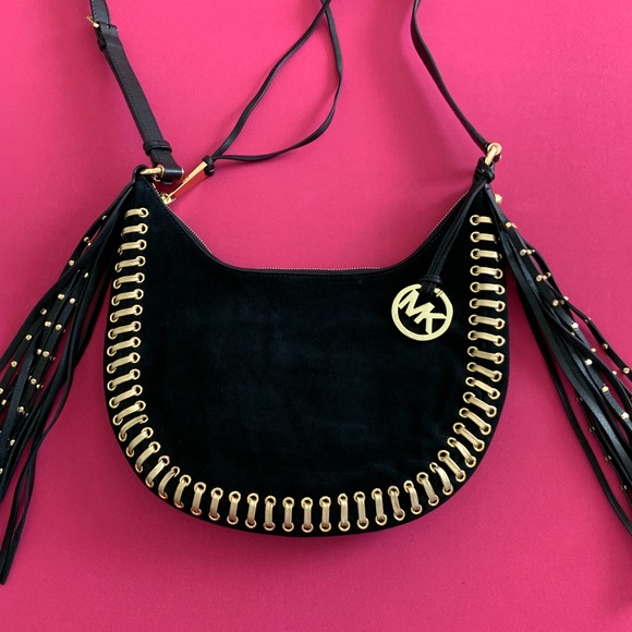 100% Genuine Suede Leather Purse (Michael Kors) - Picture 1 of 5